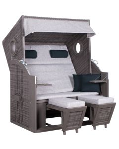deVries PURE® Wave XL PE grey Des. 390
