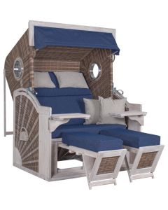 deVries PURE® Seaside XL PE white kubu Des. 504
