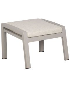 Montana Dining Fußhocker Alu/Textilene ivory